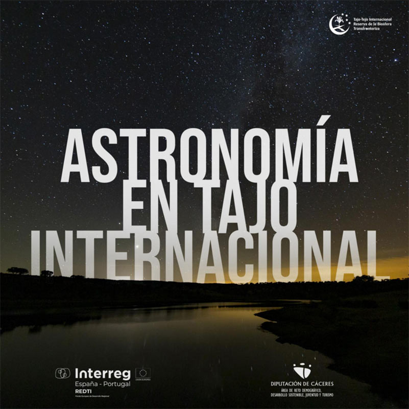 Astronomía en Tajo Internacional. Guía práctica para ver las estrellas